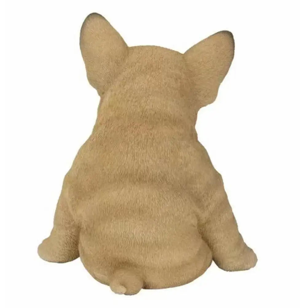 French  Statue Dog Figurine Resin Ornament for Outdoor or Indoor Decor  Statue Resin Dog Figurine Resin Ornament