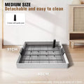 Flat Dog Potty Tray for Small & Medium-Sized Dogs - Pee Pad Fixation Flushable Anti-Stepping Mess Special for Teddy & Pomeran