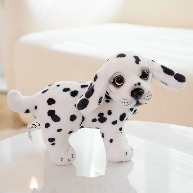 20cm 8 inches Plush Dog Soft Toys Kawaii Baby Dalmatian Bulldog Beagle Chihuahua Stuffed Animal Cute Gift for Girl Boy Xmas
