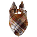 Plaid Tassel Dog Bandana Pet Triangular Scarf Pet Dog Cat Scarf Dog Supplies Photo Prop Stuff Bib Cat Puppy Accessories