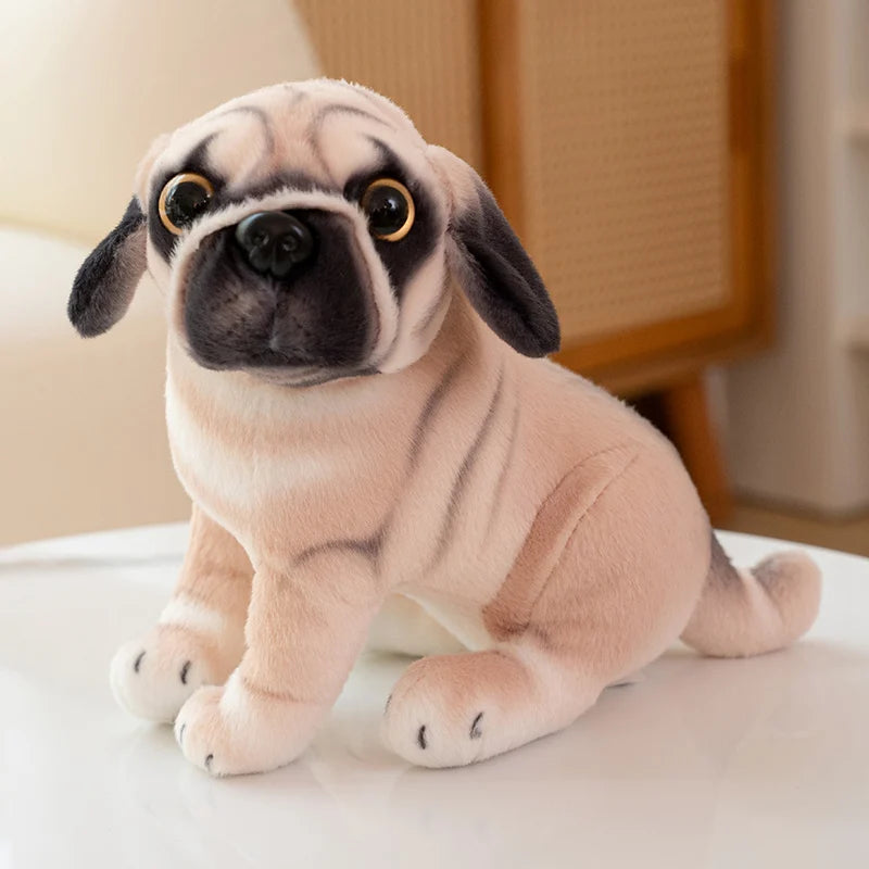 20cm 8 inches Plush Dog Soft Toys Kawaii Baby Dalmatian Bulldog Beagle Chihuahua Stuffed Animal Cute Gift for Girl Boy Xmas