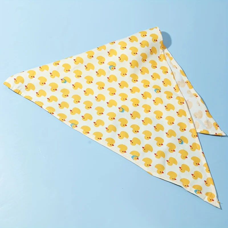 Stylish Dog Bandana - Soft and Absorbent Pet Scarf for Small, Medium, and Large Dogs and Cats - Perfect Pet Costume Accessory