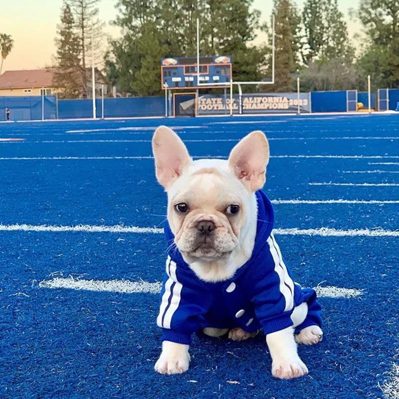 Pet Clothes French Bulldog Dog Costume Pet Jumpsuit Pug Pets Dogs Clothing for Small Medium Dogs Puppy Outfit Hooded sweatshirt