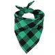 Classic Red Black Plaid Pet Dog Bandana Cat Puppy Pet Dog Accessories Pet Neckerchief Scarf Dog Saliva Towel