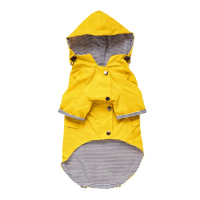 Fashion French Bulldog Pet Rain Coat for Small Medium Dogs Waterproof Puppy Dog Clothes Pug Corgi Pitbull mascotas Raincoat