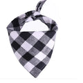 Classic Red Black Plaid Pet Dog Bandana Cat Puppy Pet Dog Accessories Pet Neckerchief Scarf Dog Saliva Towel