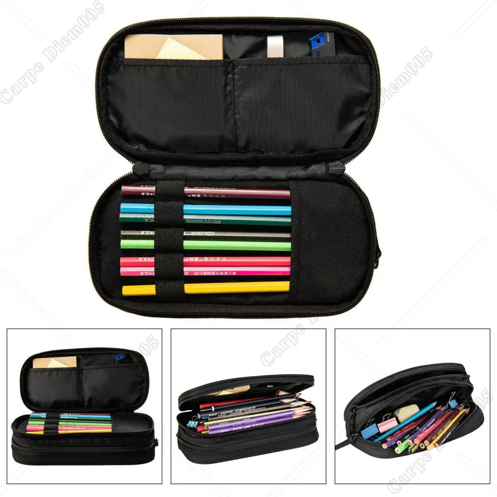 French Bulldog Frenchie Dog Pencil Case Lovely Pet Animal Pen Holder Bag Student Big Capacity Office Gifts Pencilcases