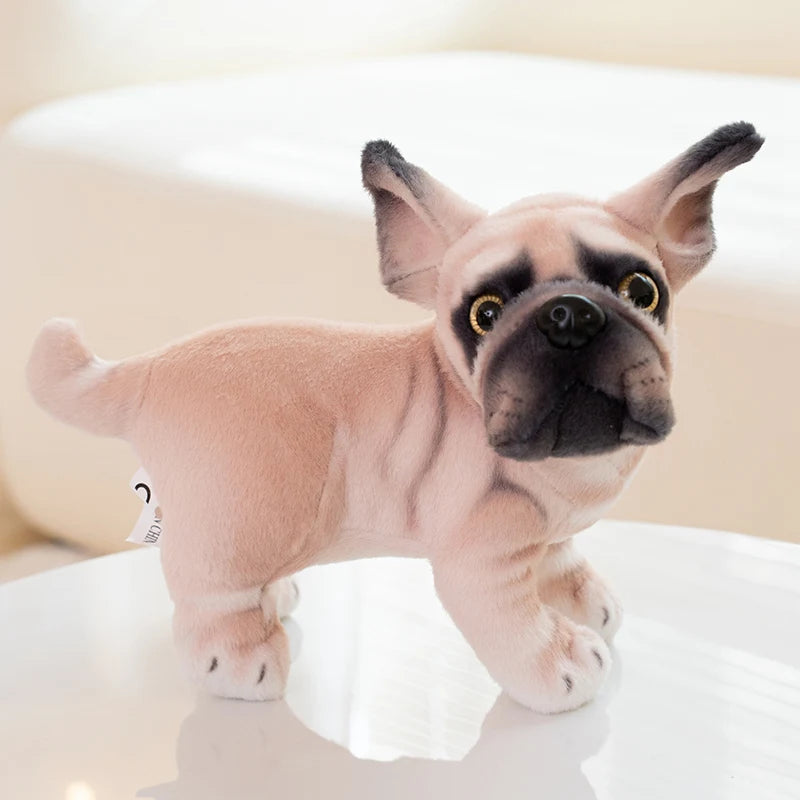 20cm 8 inches Plush Dog Soft Toys Kawaii Baby Dalmatian Bulldog Beagle Chihuahua Stuffed Animal Cute Gift for Girl Boy Xmas