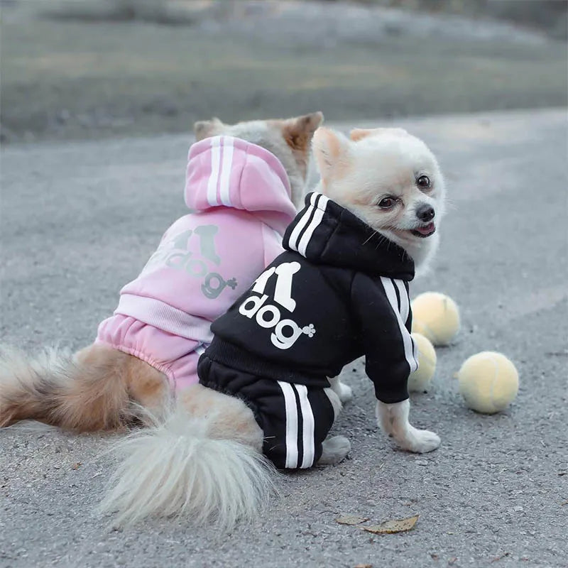 Pet Clothes French Bulldog Dog Costume Pet Jumpsuit Pug Pets Dogs Clothing for Small Medium Dogs Puppy Outfit Hooded sweatshirt