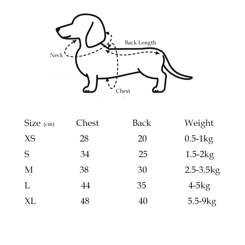 Fashion Dog Clothes For Dachshund French Bulldog Spring Warm Pet Clothing Dog Jacket Pug Sweater Jumpsuit For Samll Media Dogs