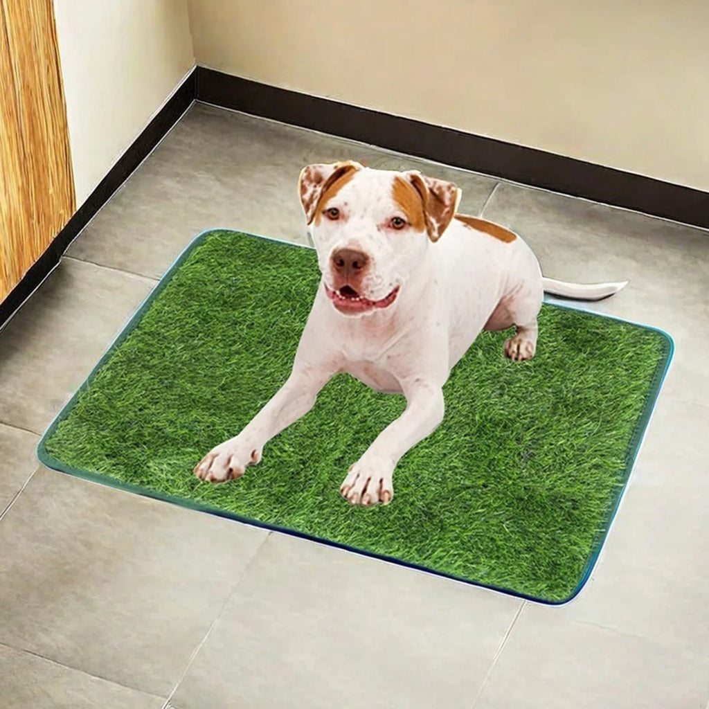 Dog Grass Mat Pee Pad Artificial Grass Pet Dog Training Pee Pad Reusable Strong Absorbency Pee Pad Suitable For Dog Potty Train