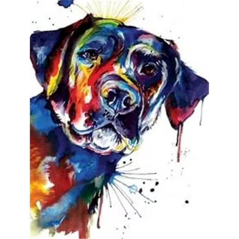 PhotoCustom Painting By Number Colorful French Bulldogs DIY Kits On Canvas Acrylic Paint Oil Picture Of Coloring By Number Decor
