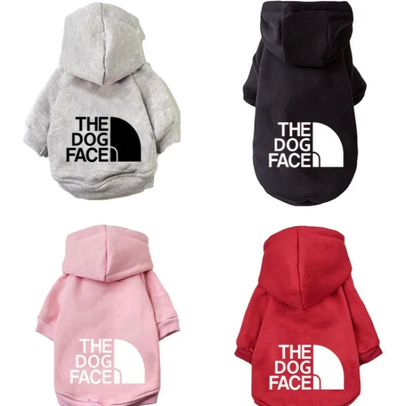 2026 Pet Hoodies Clothes Winter Warm Dog Hoodie Large Dog Clothing Dog Fans Fashion For Chihuahua French Bulldog Costume