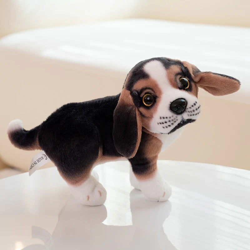 20cm 8 inches Plush Dog Soft Toys Kawaii Baby Dalmatian Bulldog Beagle Chihuahua Stuffed Animal Cute Gift for Girl Boy Xmas