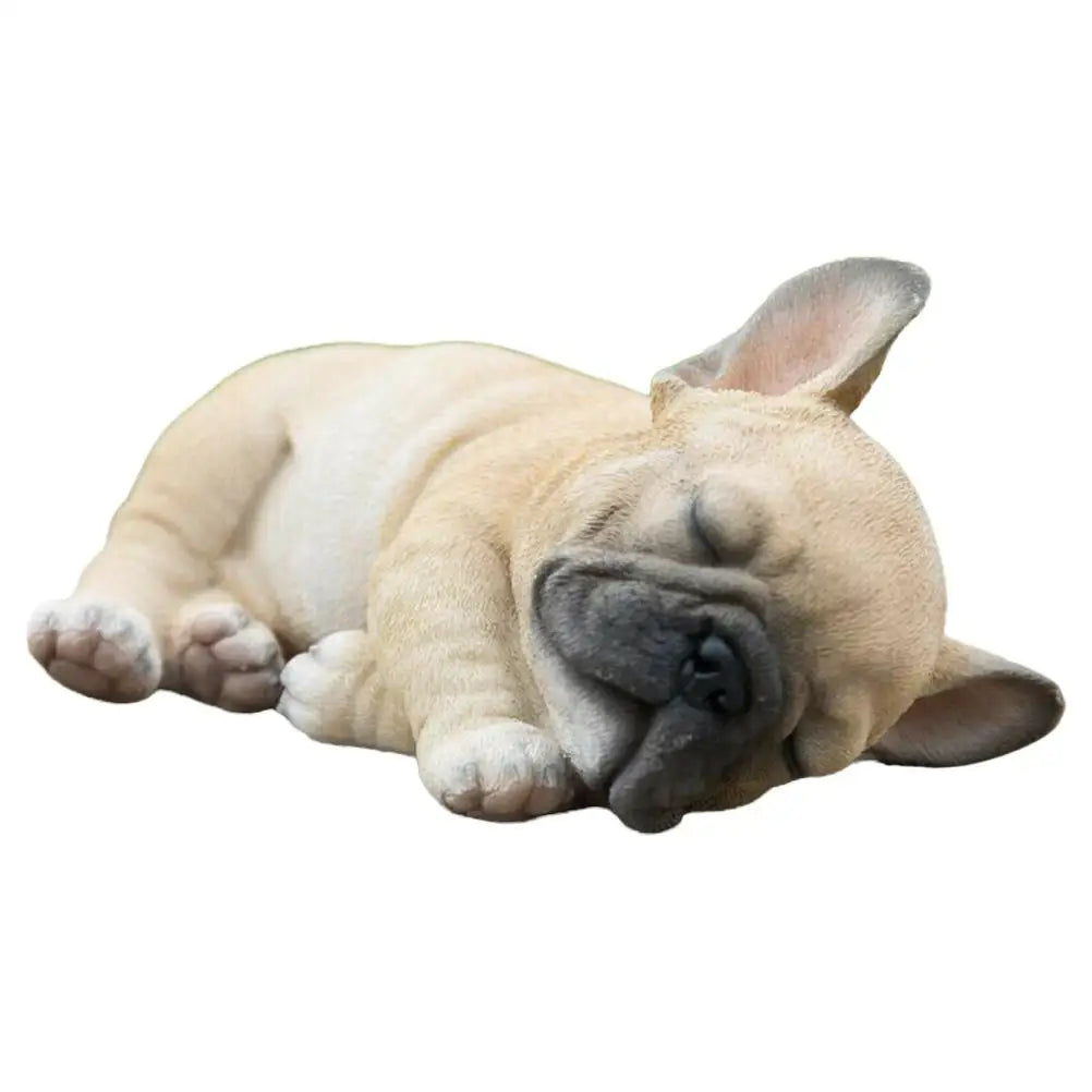 French  Statue Dog Figurine Resin Ornament for Outdoor or Indoor Decor  Statue Resin Dog Figurine Resin Ornament