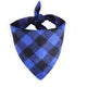 Classic Red Black Plaid Pet Dog Bandana Cat Puppy Pet Dog Accessories Pet Neckerchief Scarf Dog Saliva Towel